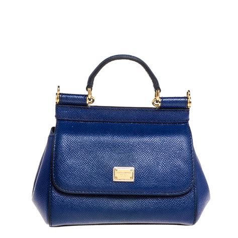 dolce gabbana bag blue